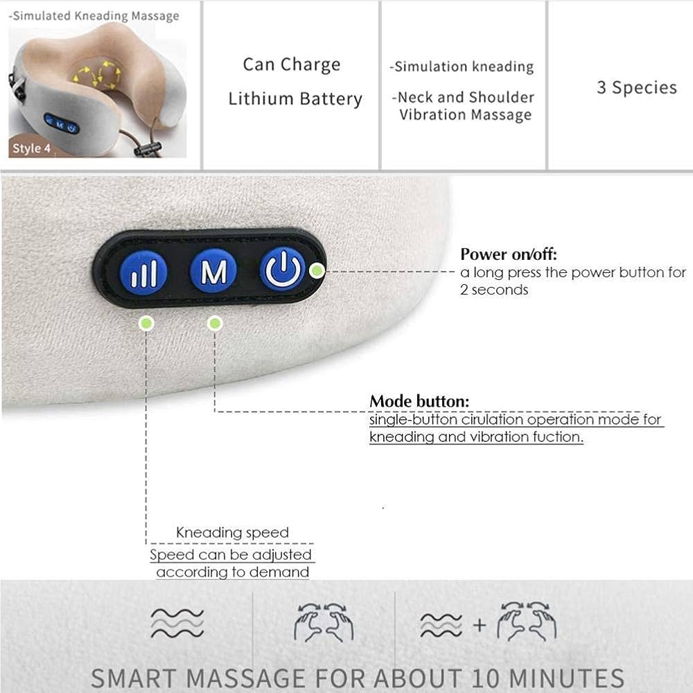 CozyTravel™ - Neck Massage Pillow