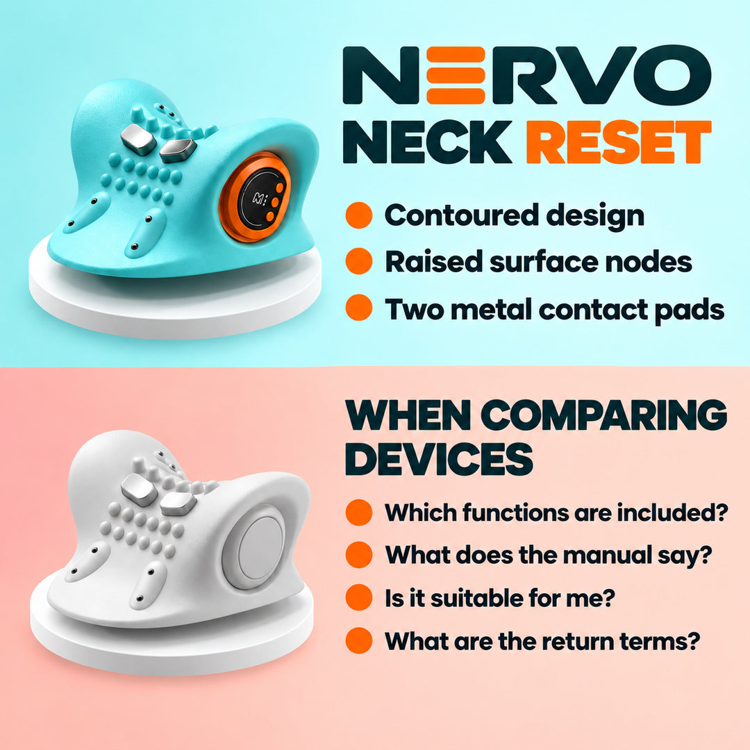 Nervo device design and comparison checklist