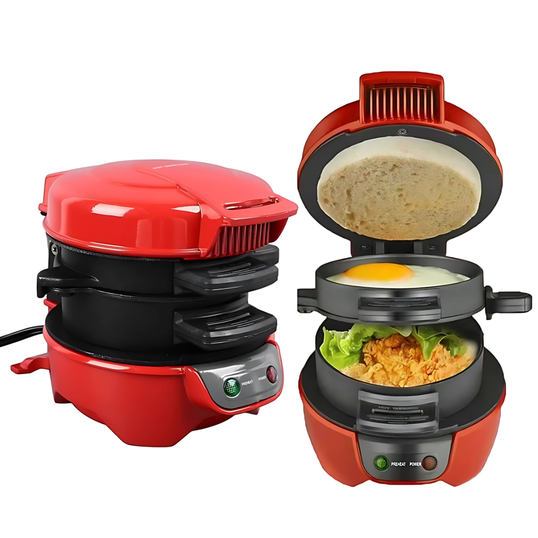 BrunchBoss 360™ - Sandwich Maker