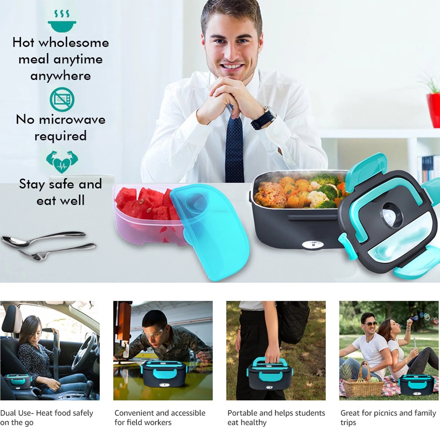 LunchenGO™ - Electric Lunch Box