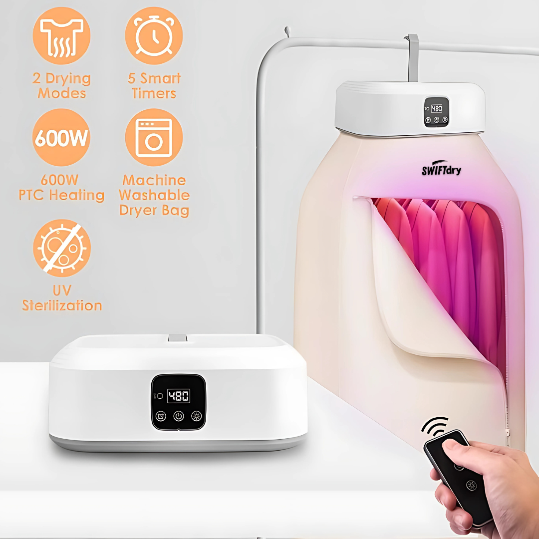 SwiftDry™ - Portable Clothes Dryer