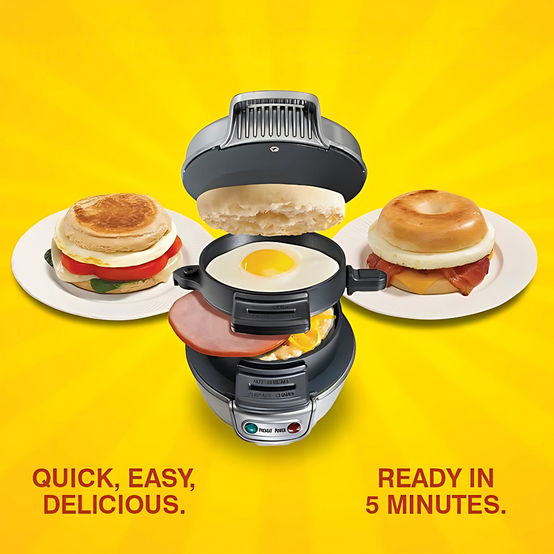 BrunchBoss 360™ - Sandwich Maker