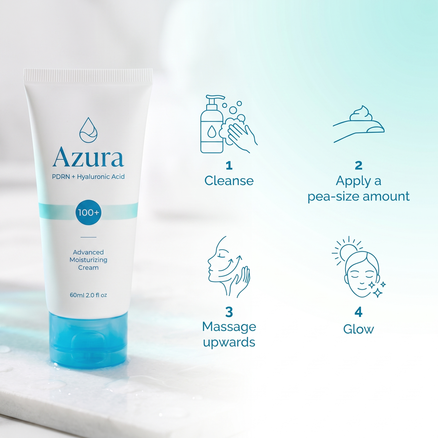 How to use Azura Cream