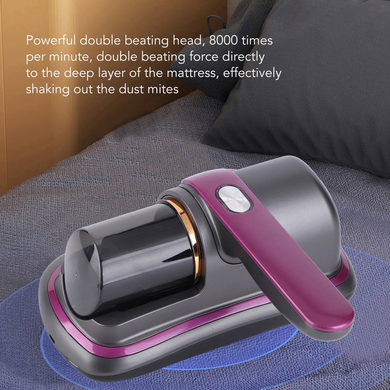 SnoozeVac Cordless Mattress UV Cleaner 