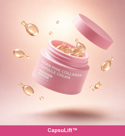 CapsuLift jar with collagen capsules