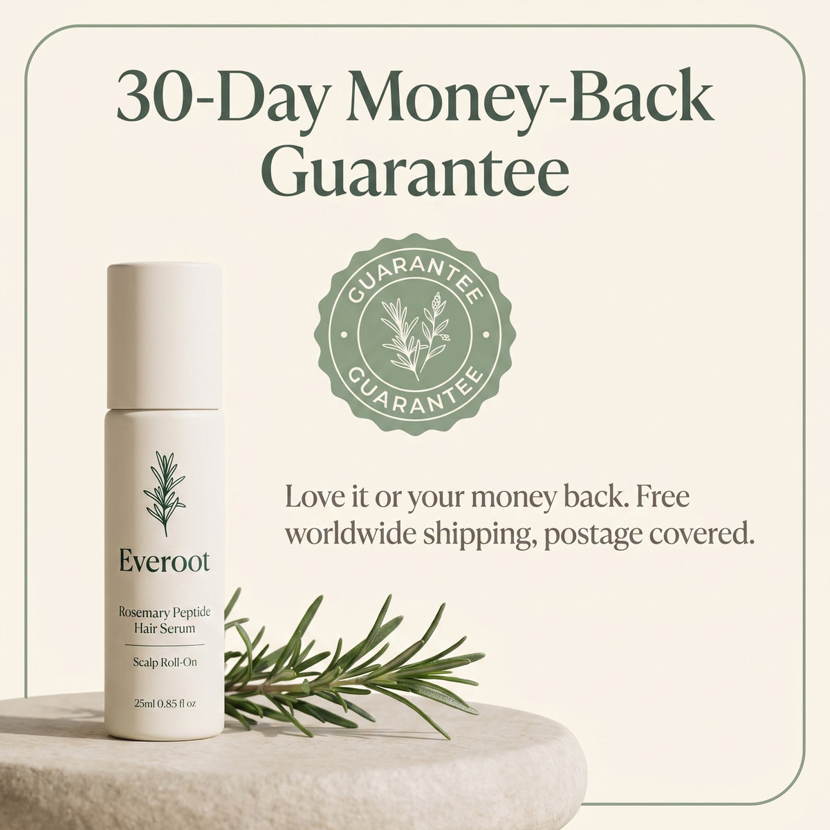 Everoot 30-day money-back guarantee