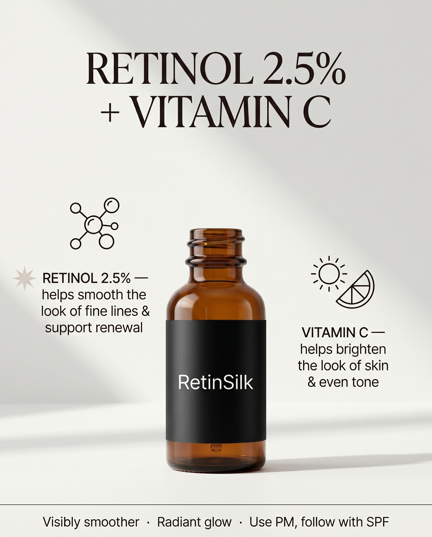 RetinSilk™ Night Resurfacing Drops