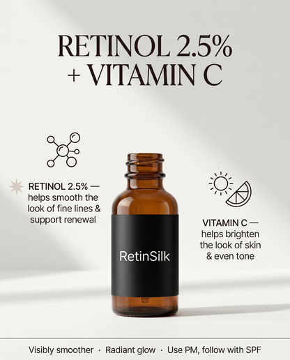 RetinSilk™ Night Resurfacing Drops