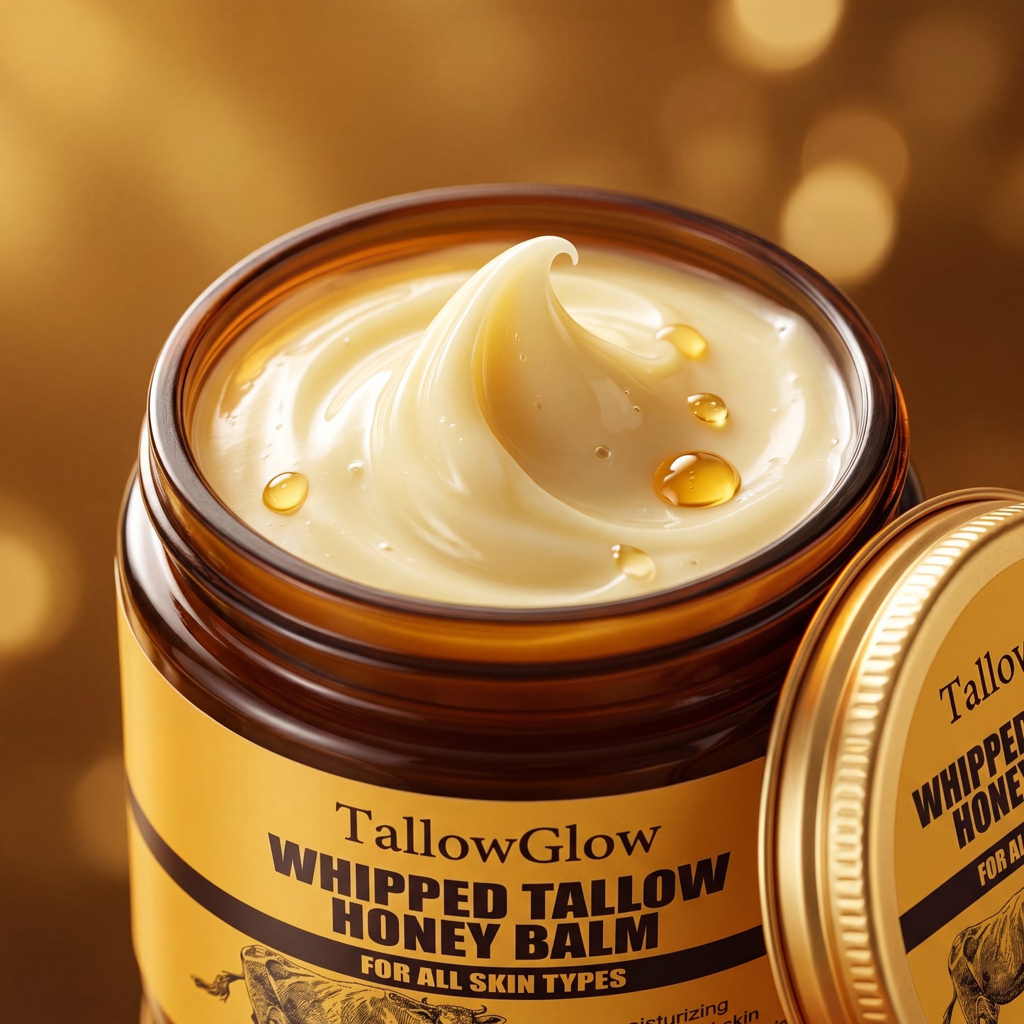 TallowGlow™ Whipped Tallow & Honey Balm