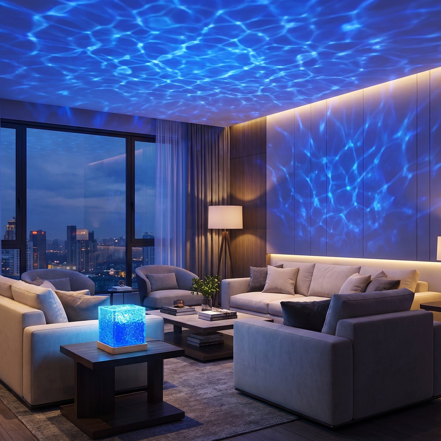 OceanGlow ambient ripple lighting