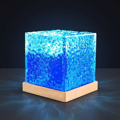 OceanGlow water ripple projector cube