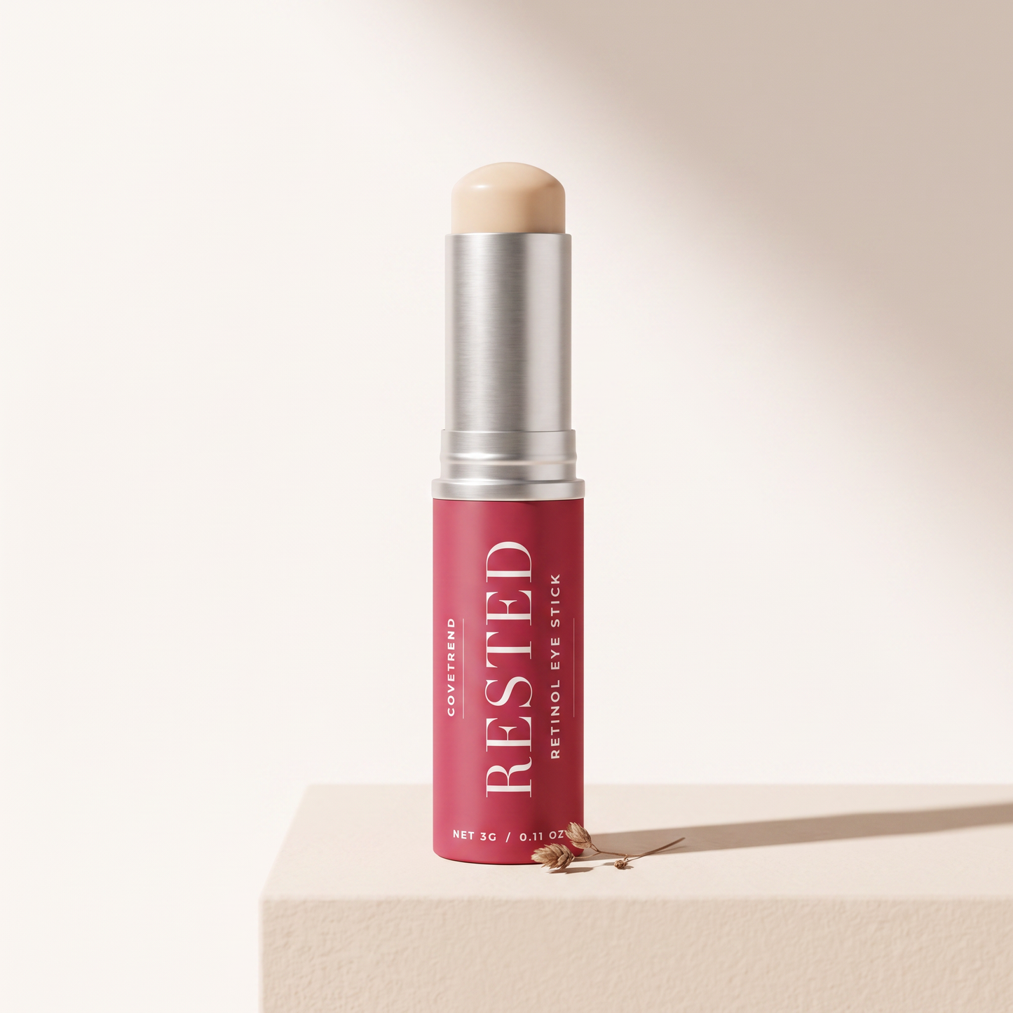 Meet RESTED retinol eye stick