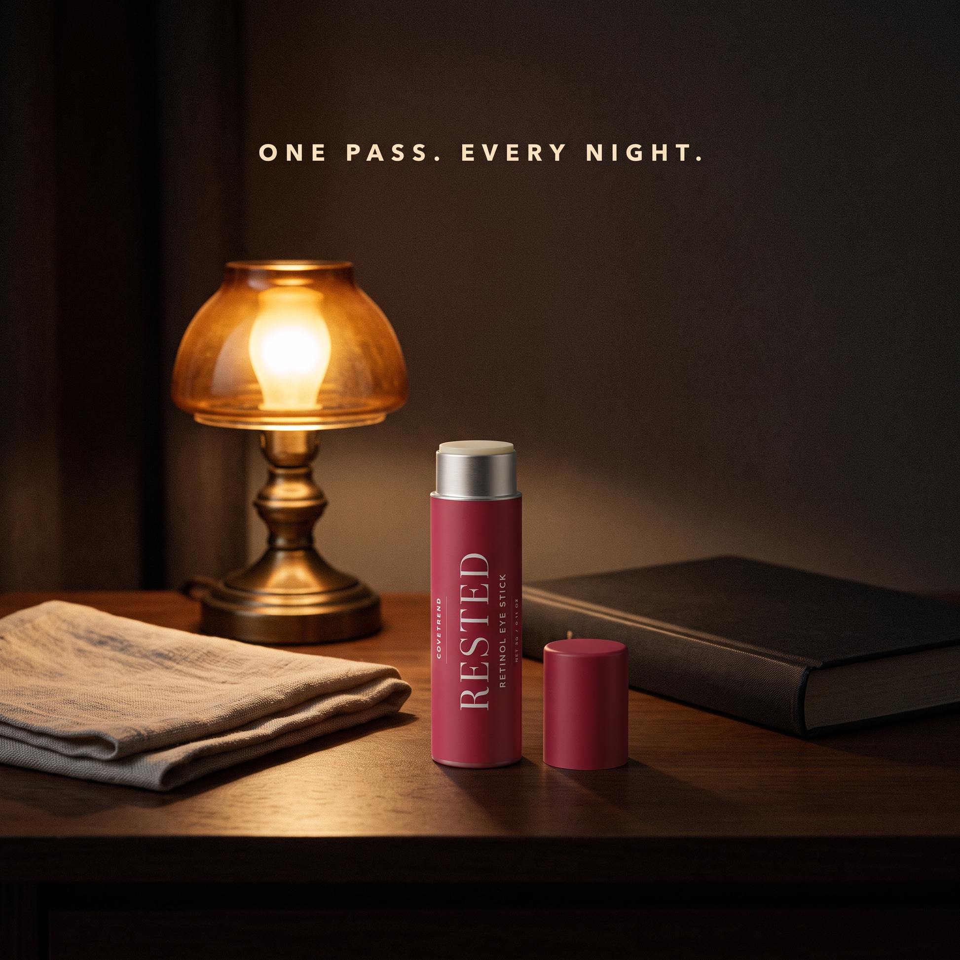 RESTED nightly ritual, one pass every night