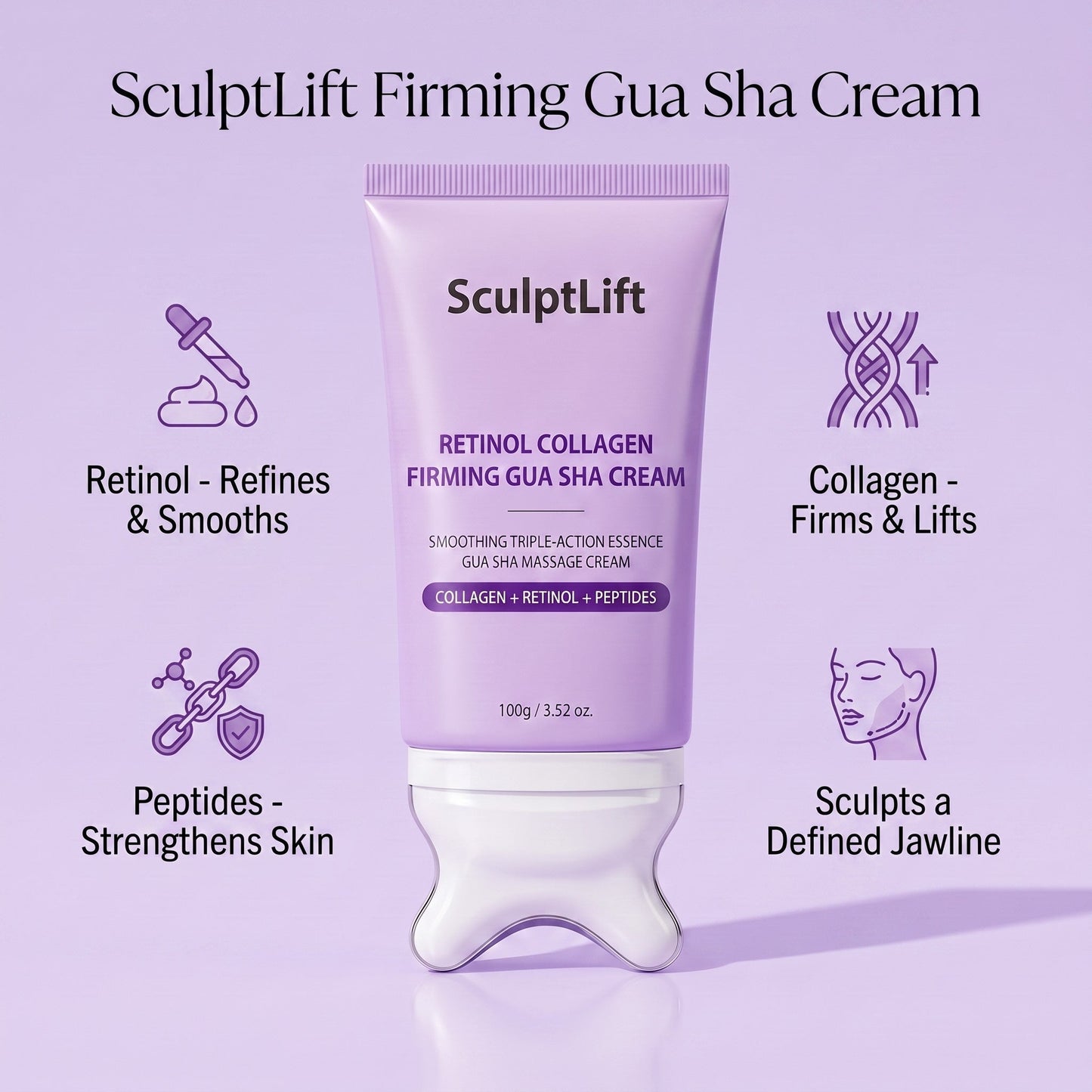 SculptLift Firming Gua Sha Cream