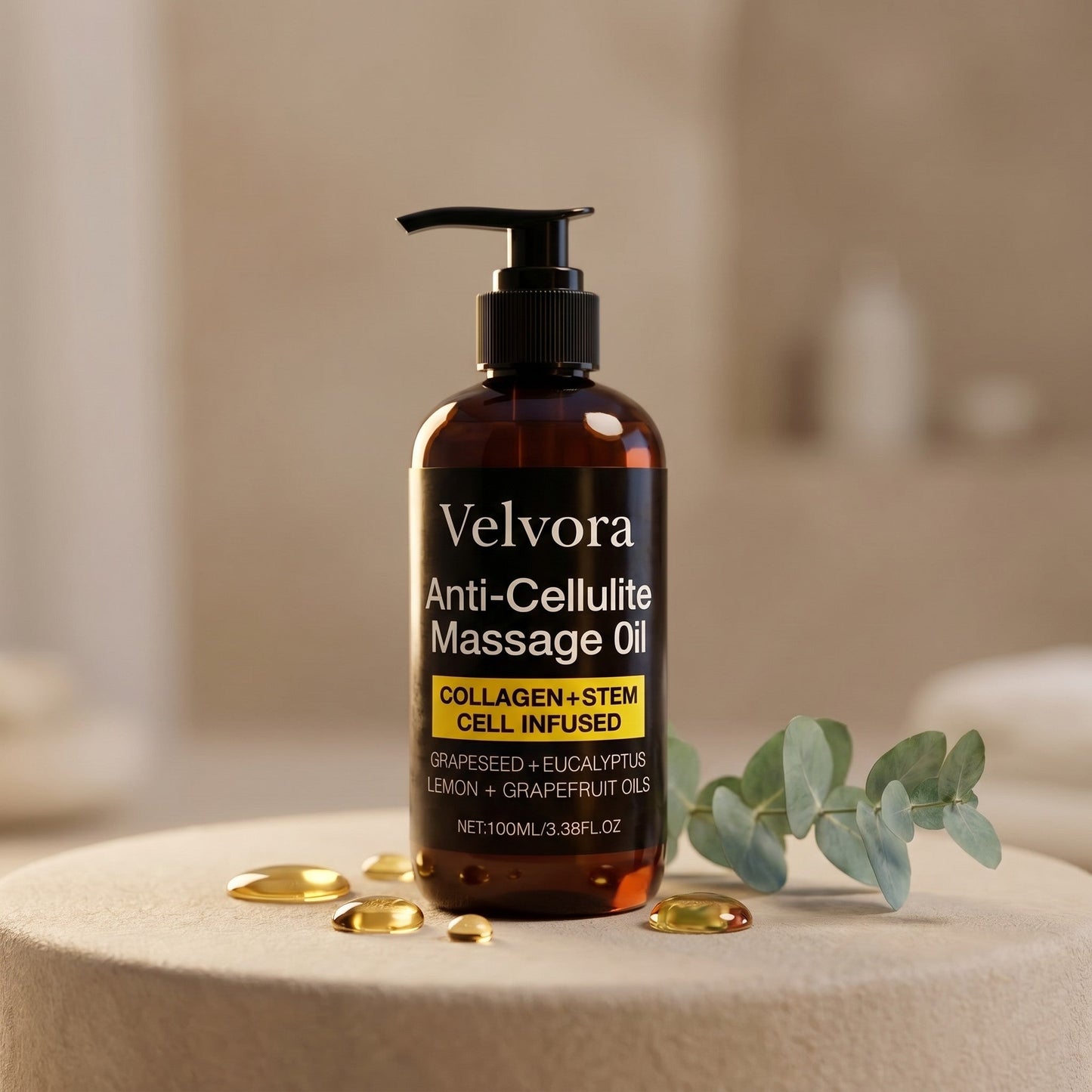 Velvora Anti-Cellulite Massage Oil