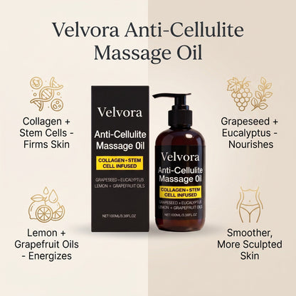 Velvora Anti-Cellulite Massage Oil